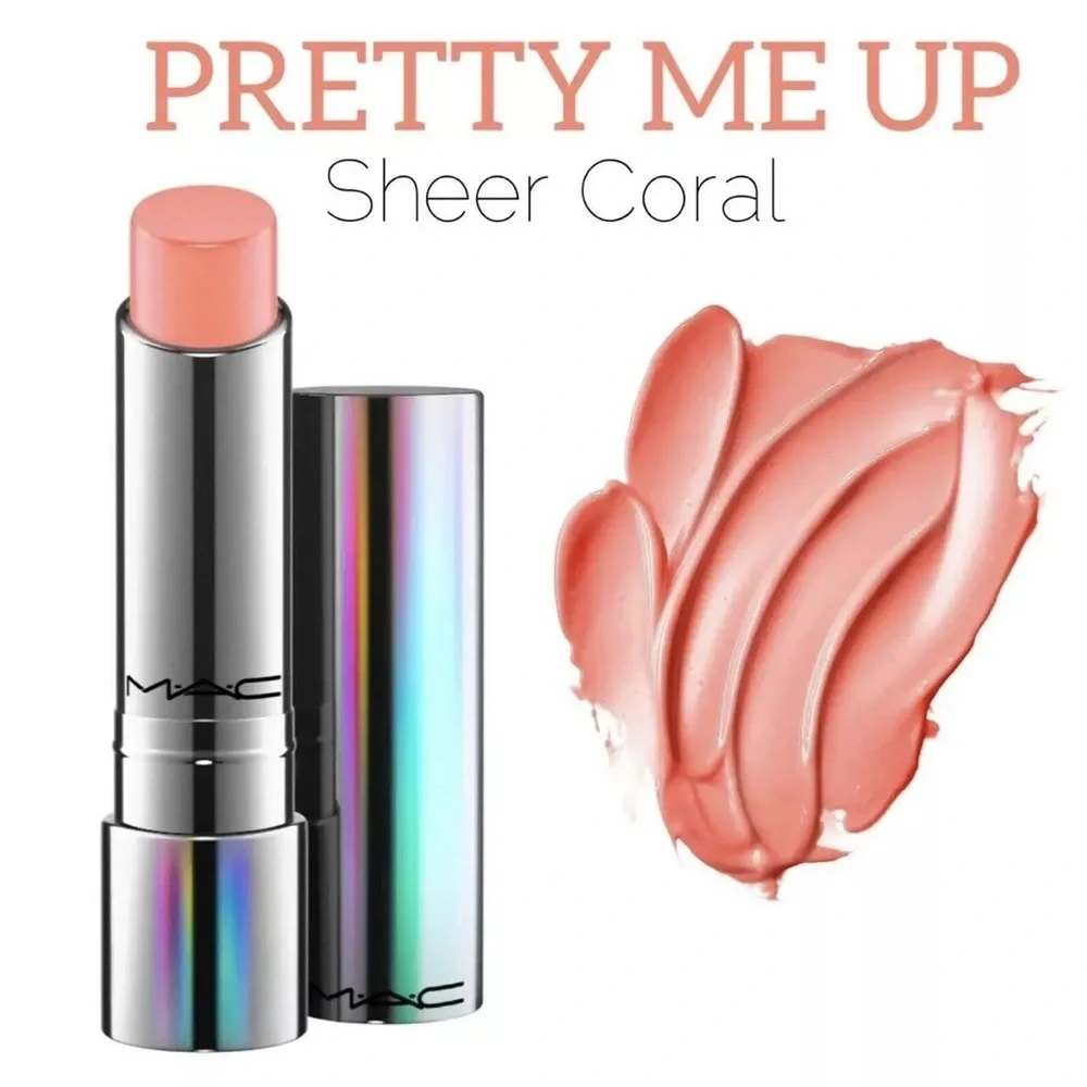 MAC Tendertalk Lip Balm Shade Pretty Me Up Full Size .1oz / 3g New In Box